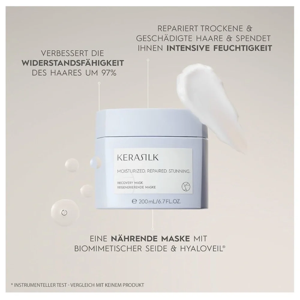 KERASILK SMOOTHING MASK, 6.7 fl oz